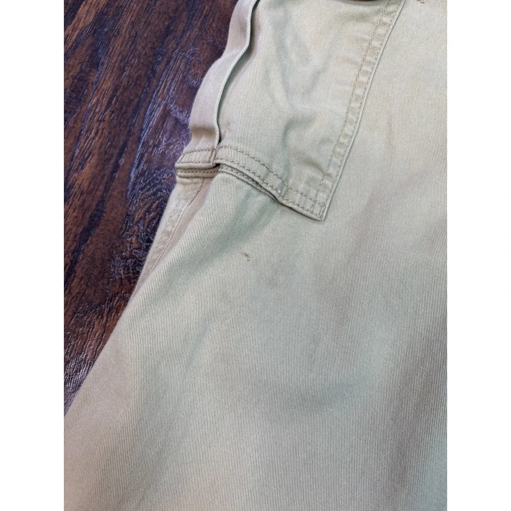 The Childrens Place Boys Cargo Pants Khaki Beige Cotton Size 16 Husky